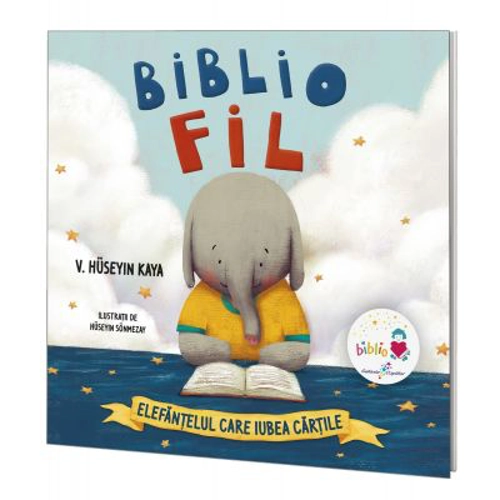 Bibliofil. Elefantelul care iubea cartile