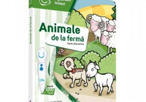 Raspundel Istetel, carte interactiva Animale de la ferma