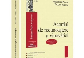 Acordul de recunoastere a vinovatiei - Teodor Manea, Madalina Pascu