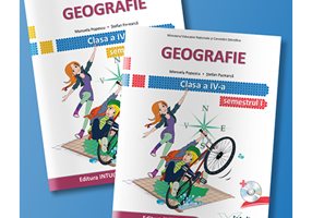 Geografie. Manual pentru clasa a 4-a, semestrul 1 si semestrul 2. Contine editia digitala - Stefan Pacearca