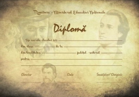 Diploma scolara LIMBA ROMANA (DLFD013)