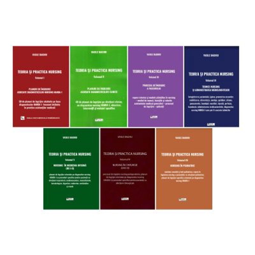 Pachet format din 7 Volume Teoria si practica de nursing
