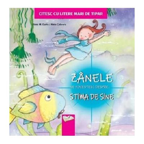 Zanele ne povestesc despre... Stima de sine. Citesc cu litere mari de tipar - Aleix Cabrera