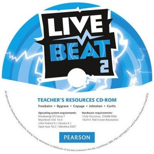 Live Beat 2 Teacher's Resources CD-ROM 2 - Jonathan Bygrave