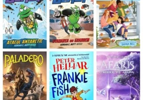 Pachet format din 6 titluri Axel &amp; Beast. Atacul antarctic, Evadarea din Grabbem, Sophia si Clubul Corner Park - Peter Helliar, Adrian C. Bott