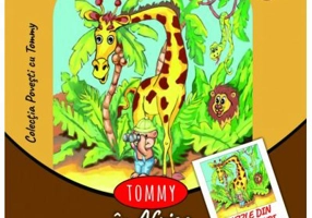 Tommy in Africa. Contine puzzle din abtibilduri - Dorin Bujdei
