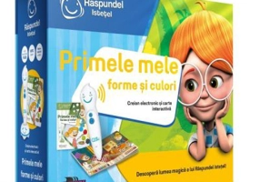 Pachet Raspundel Istetel, Creion si carte Primele mele forme si culori