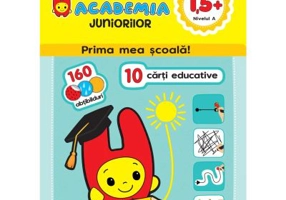 Academia juniorilor. 10 carti educative, 1, 5+, Nivelul A, pentru grupa mica