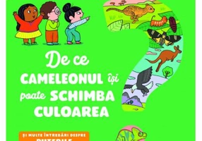 Explica-mi de ce cameleonul isi poate schimba culoarea - Larousse