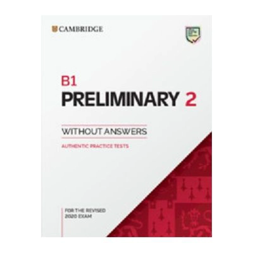 B1 Preliminary 2 Student's Book without Answers
