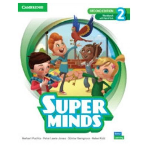 Super Minds Level 2 Workbook with Digital Pack, 2nd edition