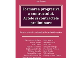 Formarea progresiva a contractului. Actele si contractele preliminare - Marian Nicolae (coordonator)