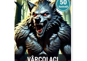 Carte de colorat pentru adulti, 50 de ilustratii, Varcolaci