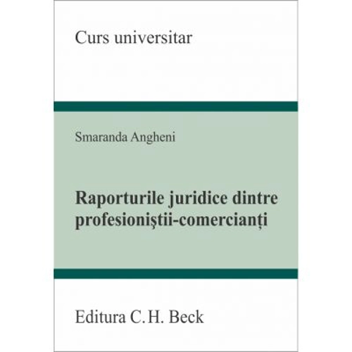Raporturile juridice dintre profesionistii-comercianti