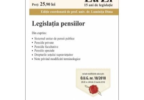 Legislatia pensiilor Act. 16. 05. 2018