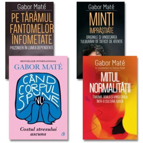 Pachet 4 carti Gabor Mate