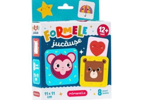 Joc educativ. Puzzle Mimorello. Formele jucause