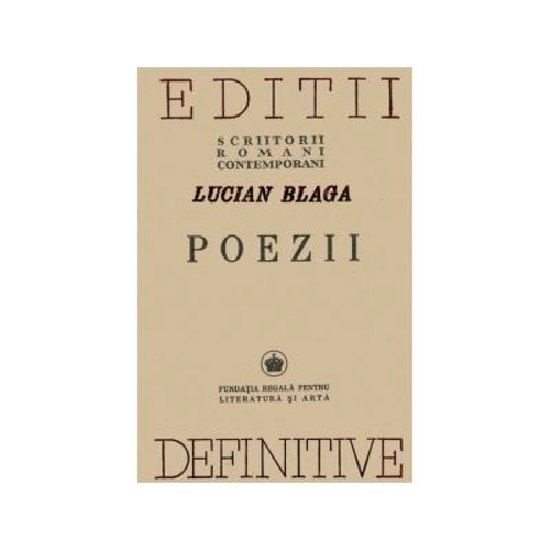 Poezii. Editii definitive
