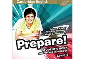 Cambridge English: Prepare! Level 3 - Student's Book and (Online Workbook with Testbank)