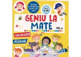 Geniu la mate Vol. 6: Exercitii pentru minti sclipitoare