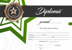 Diploma scolara (Gimnaziu) DLF2