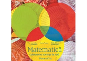 Matematica. Caiet pentru vacanta de vara. Clasa a 6-a - Marius Perianu