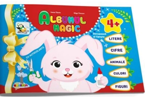 Albumul magic 4+, cu autocolante