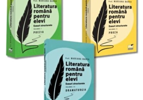 Pachet 3 volume Literatura romana pentru elevi. Eseuri structurate: Poezia, Proza si Dramaturgie - Mariana Badea