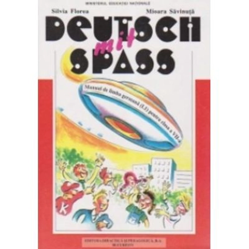 Manual pentru limba germana clasa 7-a Deutsch mit Spass Limba 1