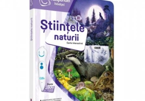 Carte interactiva Stiintele naturii. Aventuri prin natura, Raspundel Istetel