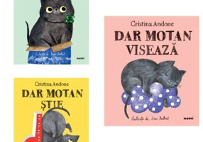 Pachet format din 3 carti Dar motan, Dar motan stie, Dar motan viseaza - Cristina Andone