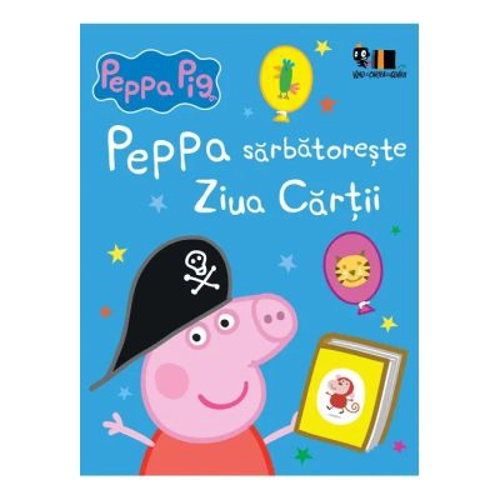 Peppa Pig sarbatoreste Ziua Cartii