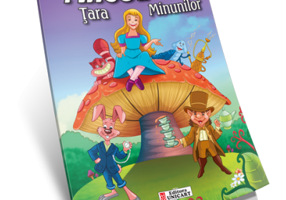 Alice in tara minunilor. Carte de colorat A5 ilustrata