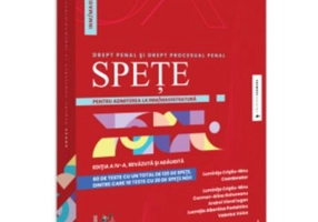 Spete pentru admiterea la INM-magistratura. Drept penal si drept procesual penal - 2024 - Luminita Cristiu-Ninu