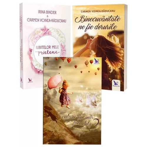 Pachet din 3 carti de Carmen Voinea Raducanu