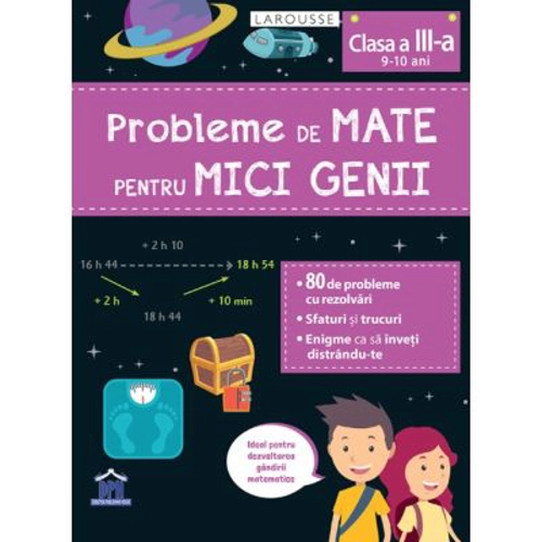 Probleme de mate pentru mici genii, clasa a 3-a