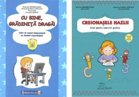 Set caiete pentru grupa mare, 5-6 ani. Cu bine gradinita draga! si Creionasele hazlii - Gabriela Berbeceanu