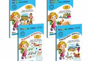Pachet educational gradinita 4 carti pentru grupa mijlocie - Cristina Beldianu