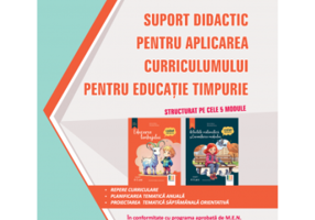Suport didactic pentru aplicarea curriculumului pentru educatie timpurie. Nivel 1- Mirela Tabirca