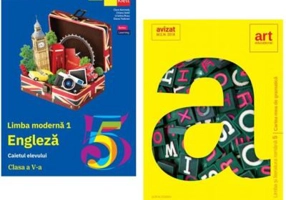 Pachet 2 carti pentru clasa a 5-a: Limba engleza L1. Caietul elevului si Cartea mea de gramatica DOOM3. Clasa a 5-a - Sofia Dobra, Clare Kennedy