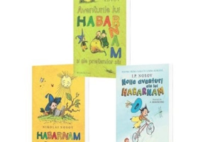 Pachet format din 3 titluri Habarnam. Aventurile, In Orasul Soarelui, Noile aventuri
