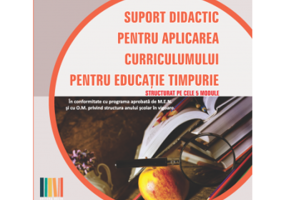 Suport didactic pentru aplicarea curriculumului pentru educatie timpurie. Nivel 1, 4-5 ani