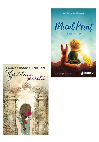 Pachet Micul print + Gradina secreta. Set 2 carti