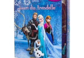 Regatul de gheata. Jocuri din Arendelle. Citesti si te joci (contine 12 figurine)