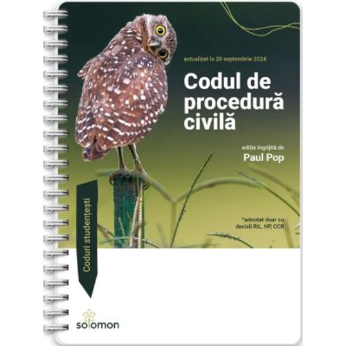 Codul de procedura civila (actualizat la 15 octombrie 2023)