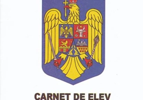 Carnet de elev pentru clasele V-VIII - ***