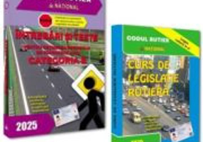Pachet 2025 Intrebari teste si legislatie pentru obtinerea permisului de conducere auto categoria B