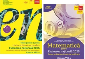 Pachet Evaluarea nationala 2024. Matematica. Clubul matematicienilor si Teste pentru succes. Limba si Literatura Romana