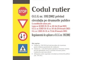 Codul rutier. Editia a 16‐a actualizata la 7 octombrie 2024