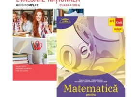 Pachet Evaluarea Nationala 2024. Limba si literatura romana si Matematica